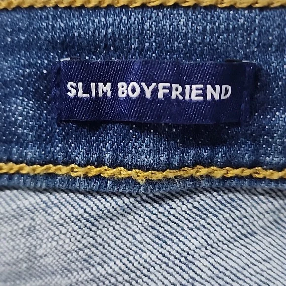 Chaps Vintage Inspired Slim Boyfriend Jeans New With Tags - Picture 10 of 14